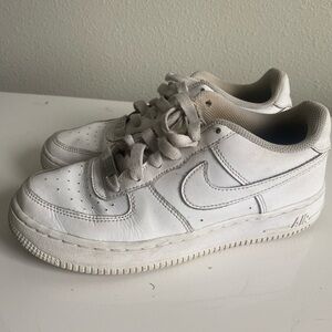 Nike  AF1 White Sneakers 4.5Y